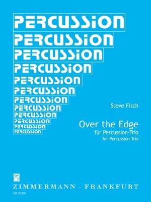 Over the Edge fr Percussion-Trio 3 Partituren