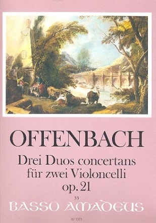 3 Duos concertants op.21 fr 2 Violoncelli,  Stimmen