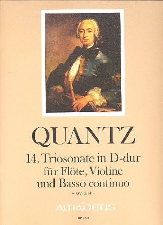 Triosonate D-Dur Nr.14 QV2:14 fr Flte, Violine und Bc