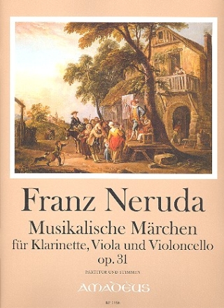 Musikalische Mrchen op.31  fr Klarinette, Viola und Violoncello Partitur und Stimmen