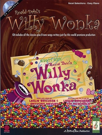 Roald Dahl's Willy  Wonka (1971) (+CD): songbook vocal/easy piano