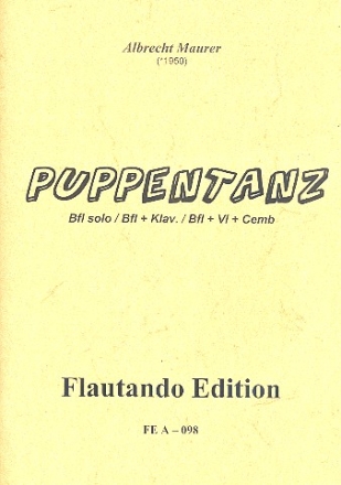 Puppentanz fr Sopranblockflte und Klavier (oder S solo oder S/Vl/Cembalo)