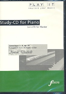 Sonatinen op.24 Band 1 und Band 2 fr Klavier zu 4 Hnden Playalong-CD