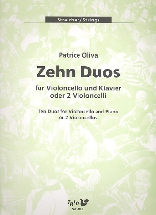 10 Duos fr Violoncello und Klavier (2 Violoncelli) Stimmen