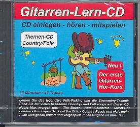 Gitarren-Lern-CD Country / Folk Gitarren-Hrkurs
