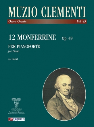 12 Monferrine op.49 fr Klavier