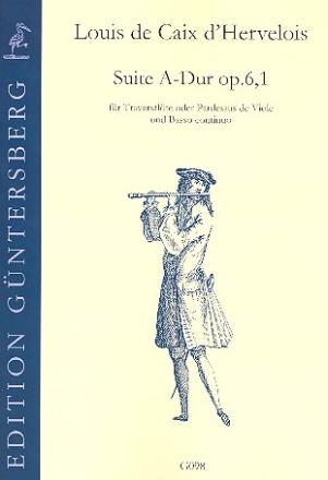 Suite A-Dur op.6,1  fr Traversflte (Pardessus de viole) und Bc