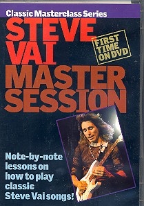 Learn to play Steve Vai: DVD Master Session Classic Masterclass Series