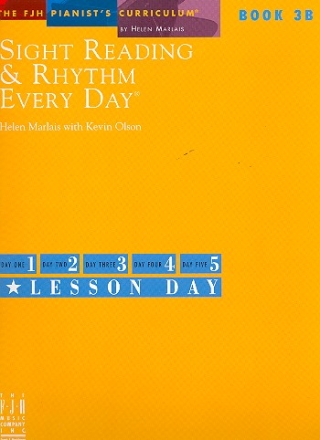 Sight Reading and Rythm every Day vol.3b for piano the FJH Pianist's Curriculum