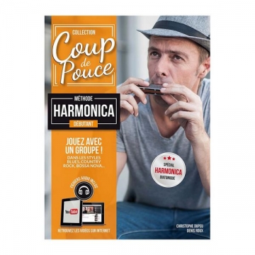 Dbutant Harmonica (+audio online) Collection Coup de Pouce