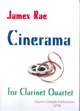 Cinerama for 4 clarinets score and parts