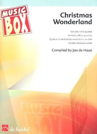 Christmas Wonderland for flexible wind quartett score and parts