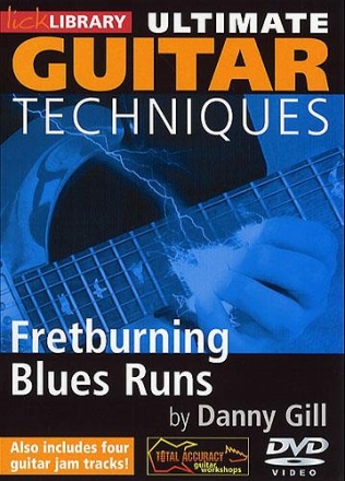 Fretburning Blues Runs DVD-Video Lick Library Ultimate Guitar Techniques