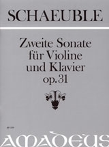 Sonate Nr.2 op.31 fr Violine und Klavier