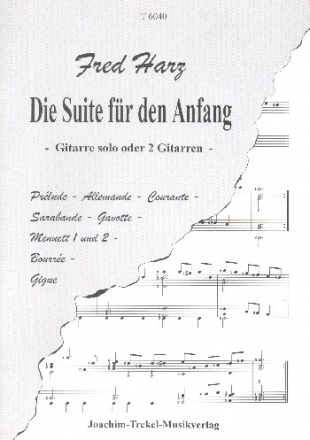 Die Suite fr den Anfang fr 1-2 Gitarren Spielpartitur