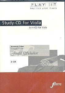 Konzert C-Dur fr Viola und Klavier 2 Playalong-CD's