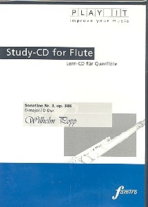 Sonatine op.388,3 fr Flte und Klavier Playalong-CD