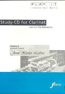 Sonata Nr.2 fr Klarinette und Klavier Playalong-CD