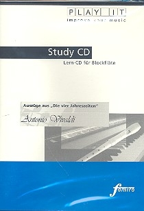 Auszge aus Die vier Jahreszeiten fr Blockflte und Cembalo Playalong-CD