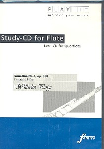 Sonatine op.388,4 fr Flte und Klavier Playalong-CD