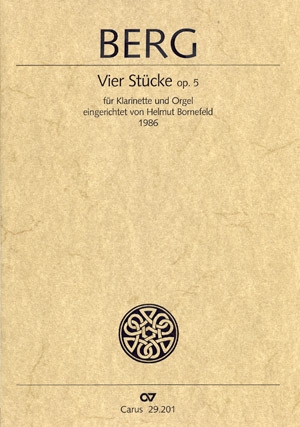 4 Stcke op.5 fr Klarinette und Orgel