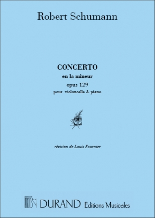 Konzert a-Moll op.129 fr Violoncello und Klavier