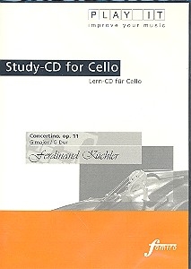 Concertino op.11 fr Violoncello und Klavier Playalong-CD