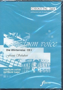 Die Winterreise 3 Playalong-CD's fr mittlere Stimme