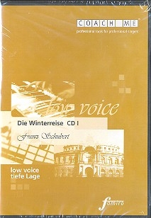 Die Winterreise 3 Playalong-CD's fr tiefe Stimme