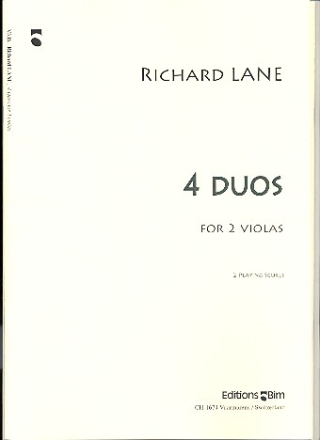 4 Duos for violas 2 scores