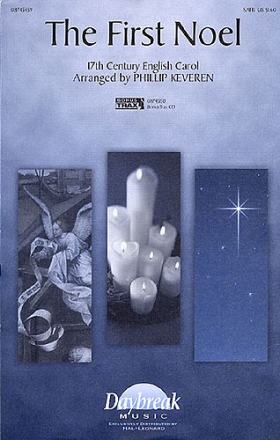 The first Noel for mixed chorus (SATB) and piano score