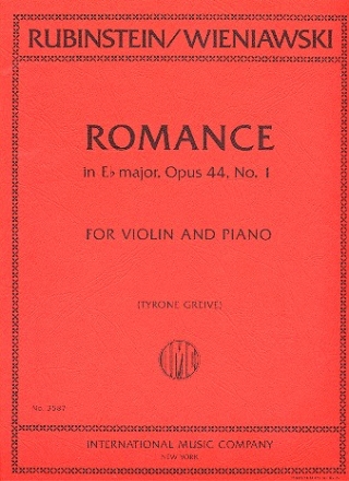 Romance in Eb Major op.44,1 for violin and piano