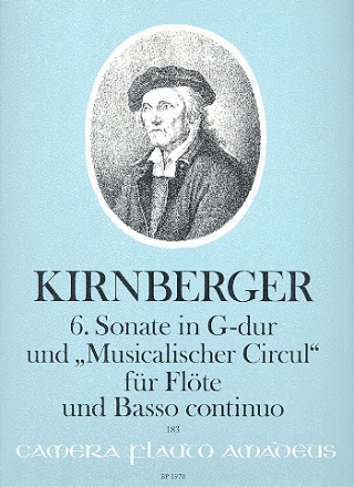 Sonate G-Dur Nr.6 und Musikalischer Circul fr Flte und Bc