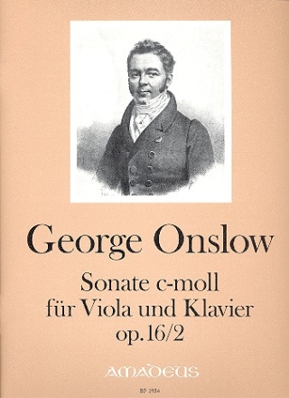 Sonate c-Moll op.16,2 fr Viola und Klavier