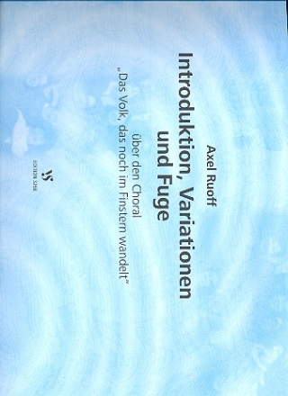 Introduktion, Variationen und Fuge  fr Orgel