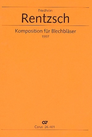Komposition fr Horn, 4 Trompeten, 4 Posaunen und Tuba Partitur