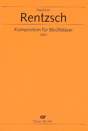 Komposition fr Horn, 4 Trompeten, 4 Posaunen und Tuba Partitur