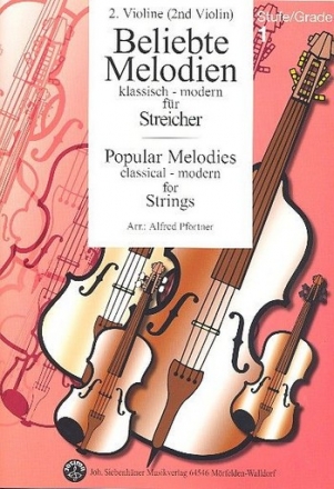 Beliebte Melodien Band 1 (Stufe 1) fr Streichorchester Violine 2