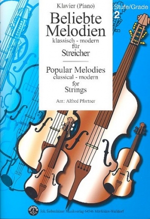 Beliebte Melodien Band 3 (Stufe 2) fr Streichorchester Klavierbegleitung