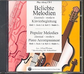 Beliebte Melodien Band 1-2 Playalong CD 1 (Klavierbegleitung)