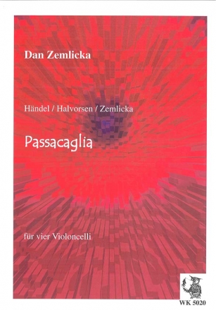 Passacaglia  fr 4 Violoncelli Partitur und Stimmen