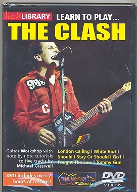 Learn to play The Clash DVD-Video Lick Library
