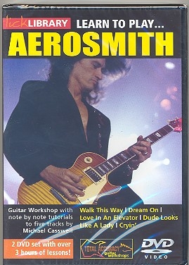 Learn to play Aerosmith DVD-Video Lick Library