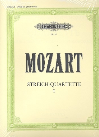 Streichquartette Band 1 fr Streichquartett Stimmen