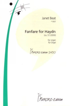 Fanfare for Haydn fr Orgel