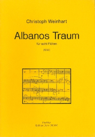 Albanos Traum fr 8 Flten Partitur