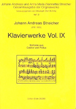 Sinfonie aus Castor und Pollux fr Klavier Klavierwerke Band 9