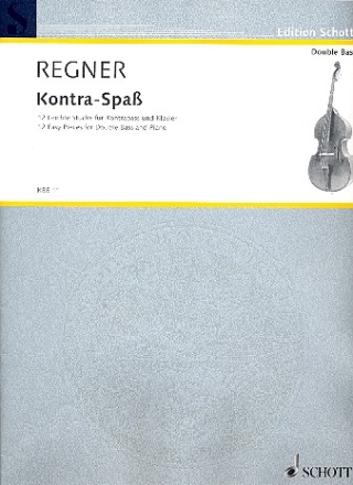 Kontra-Spass 12 leichte Stücke für Kontrabass und Klavier