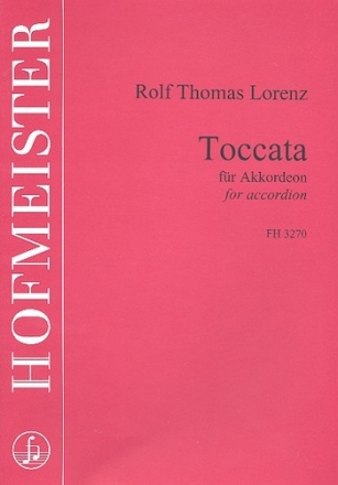 Toccata fr Akkordeon