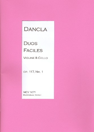 Duos Faciles op.117,1 fr Violine und Violoncello